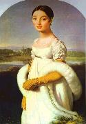 Jean Auguste Dominique Ingres Portrait of Mademoiselle Riviere. oil painting artist